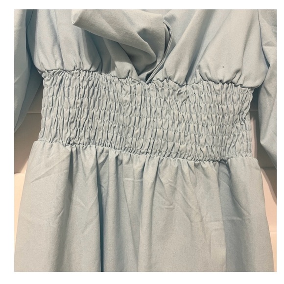 Commense Sky Blue Midi Dress - Picture 5 of 5